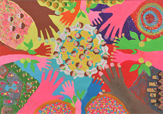 世界に苦しむ子供たち