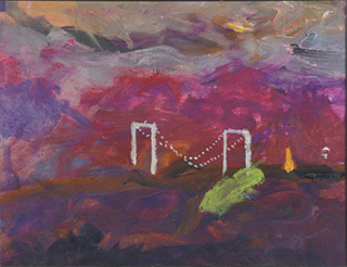 夜のレインボーブリッジ