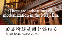 Visit Kyu-Iwasaki-tei